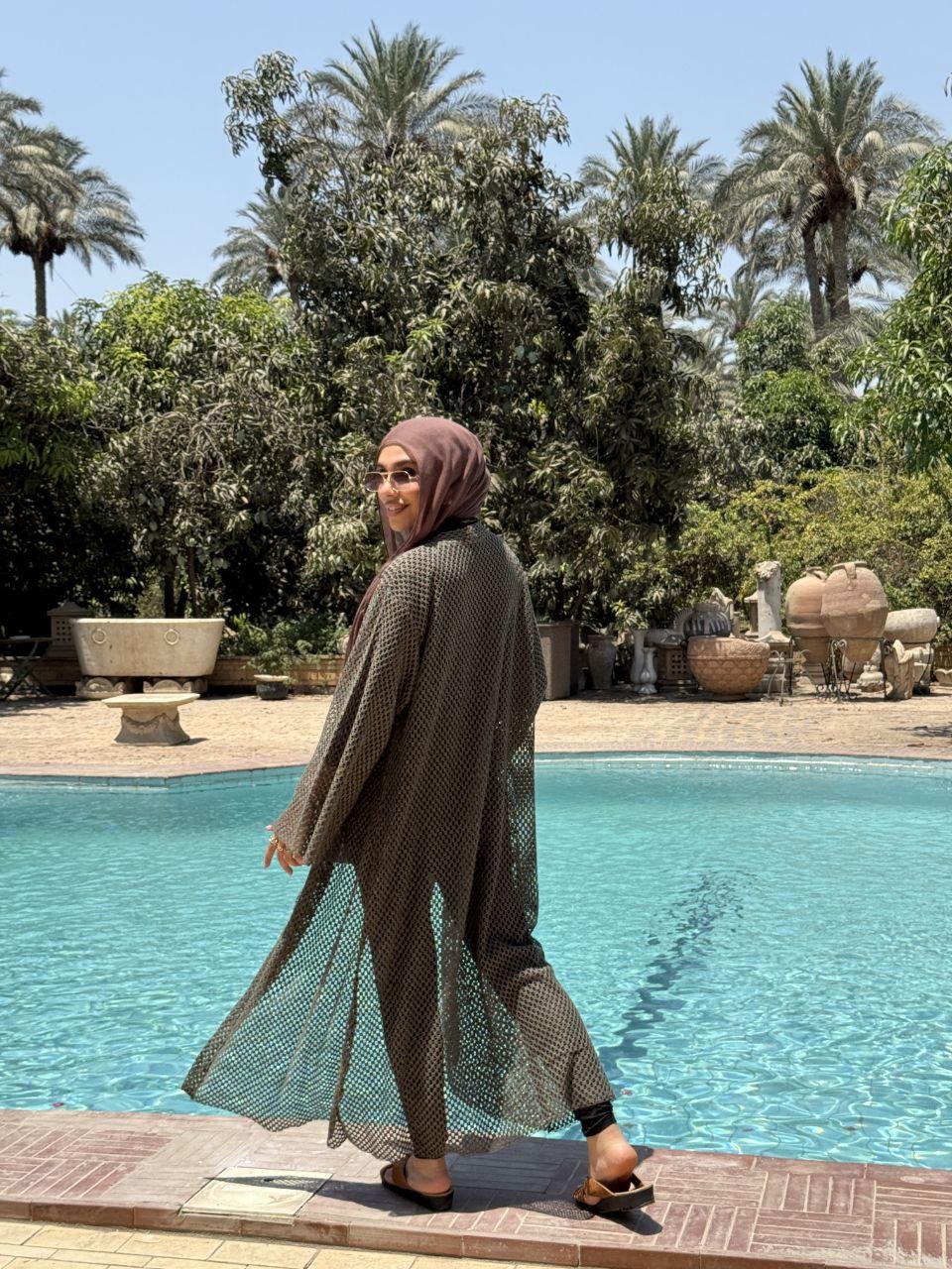 Nadeen Summer Kimono - Crochet