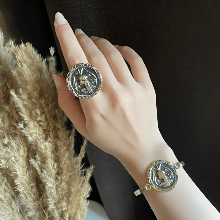 طقم كليوباترا - نحاس خالص