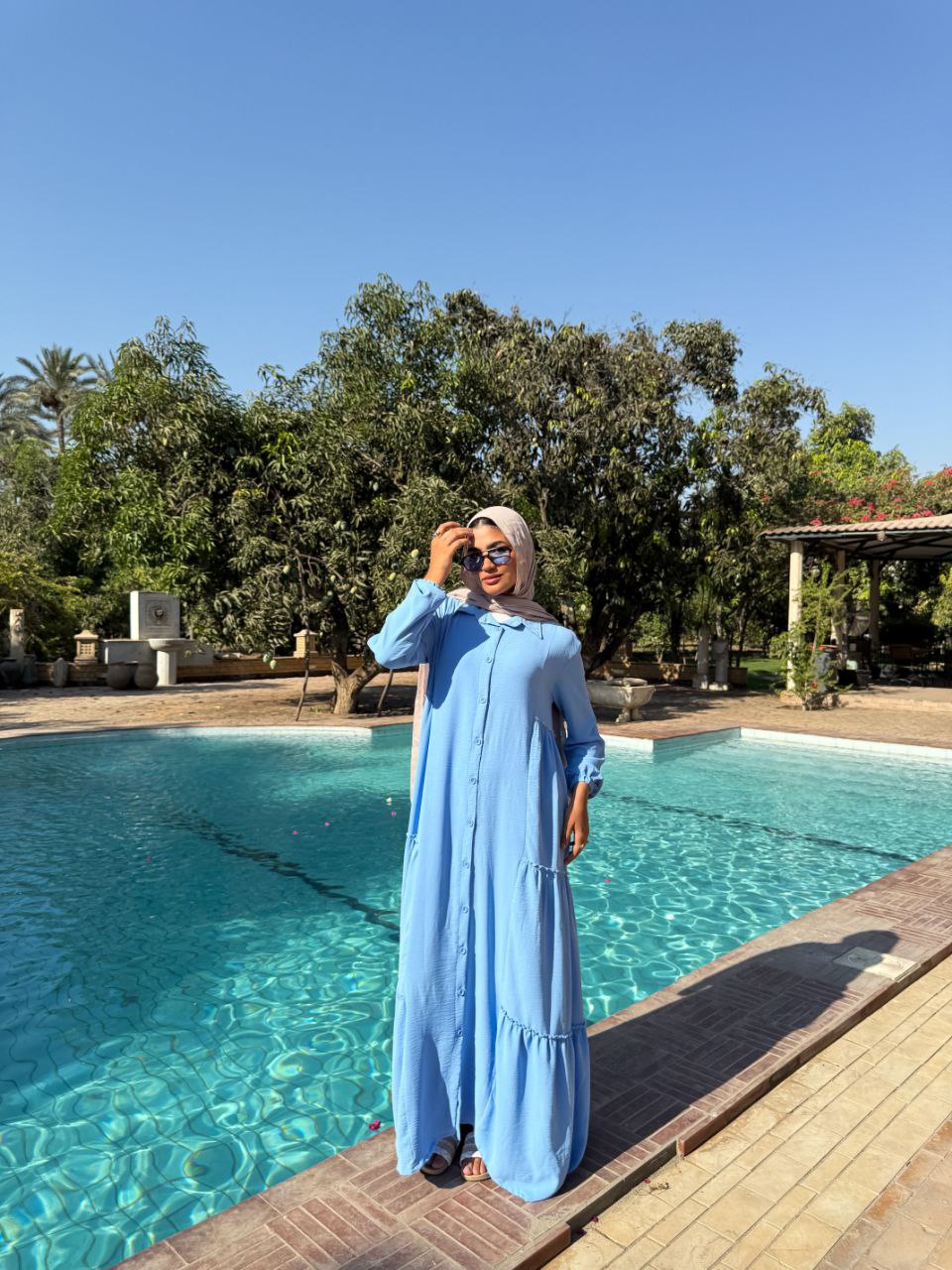 Wesal Dress - Linen