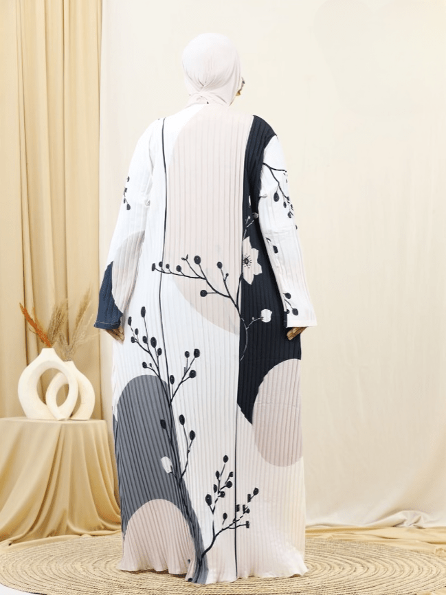Dalia jalabiya - Crepe Digital 3D