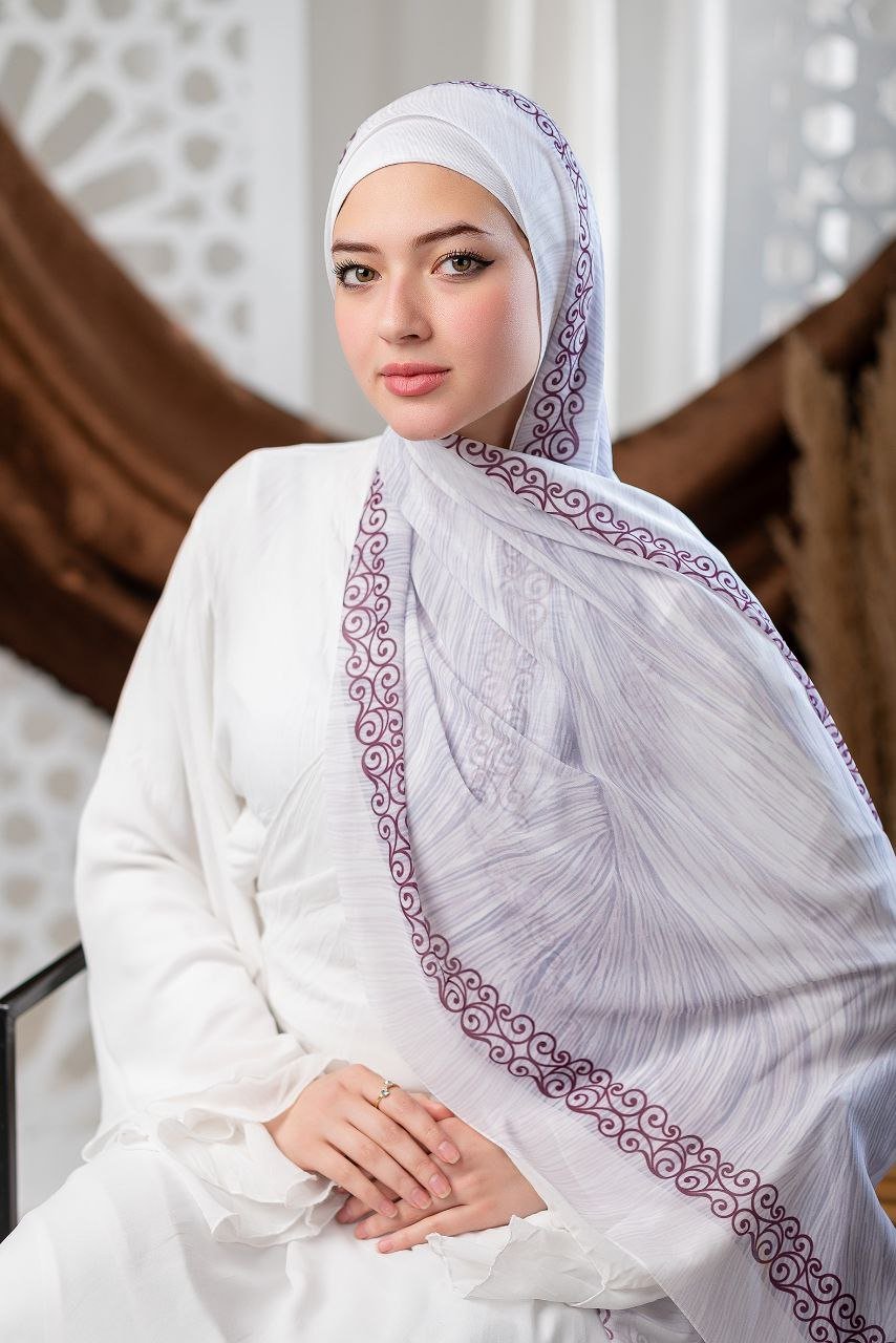 Zaat Scarf - Crepe Digital