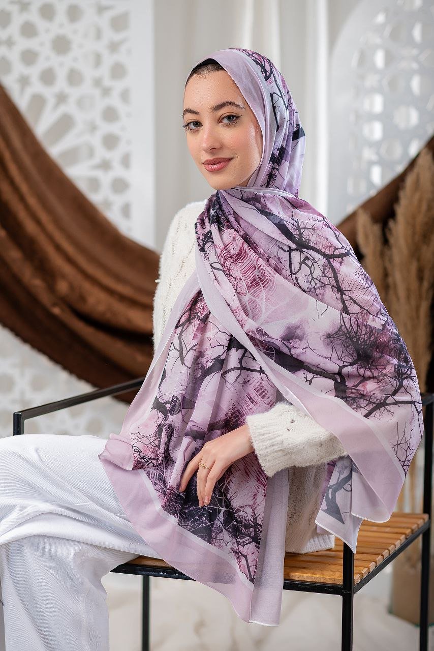 Rasha Scarf - Crepe Digital