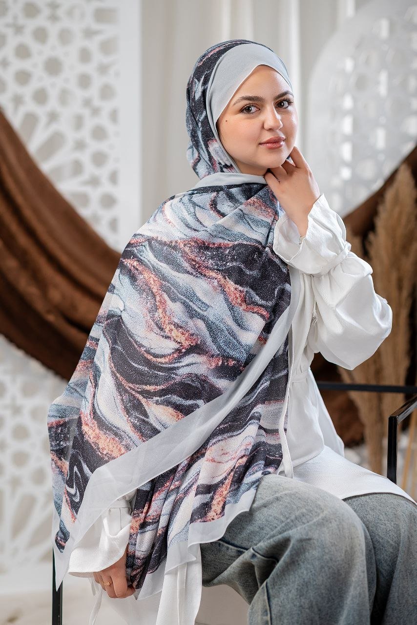 Thalia Scarf - Crepe Digital
