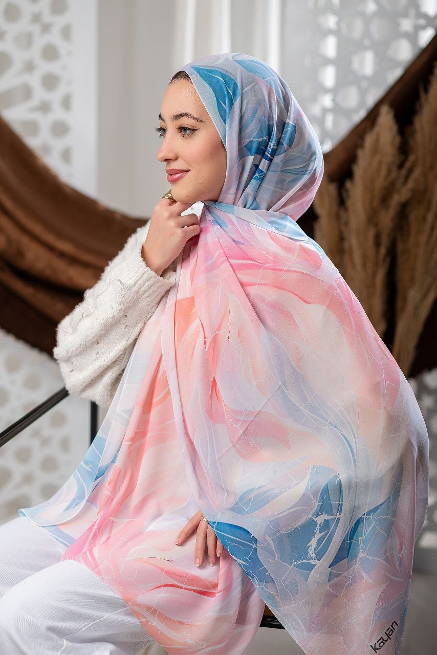 Elowen Scarf - Crepe Digital