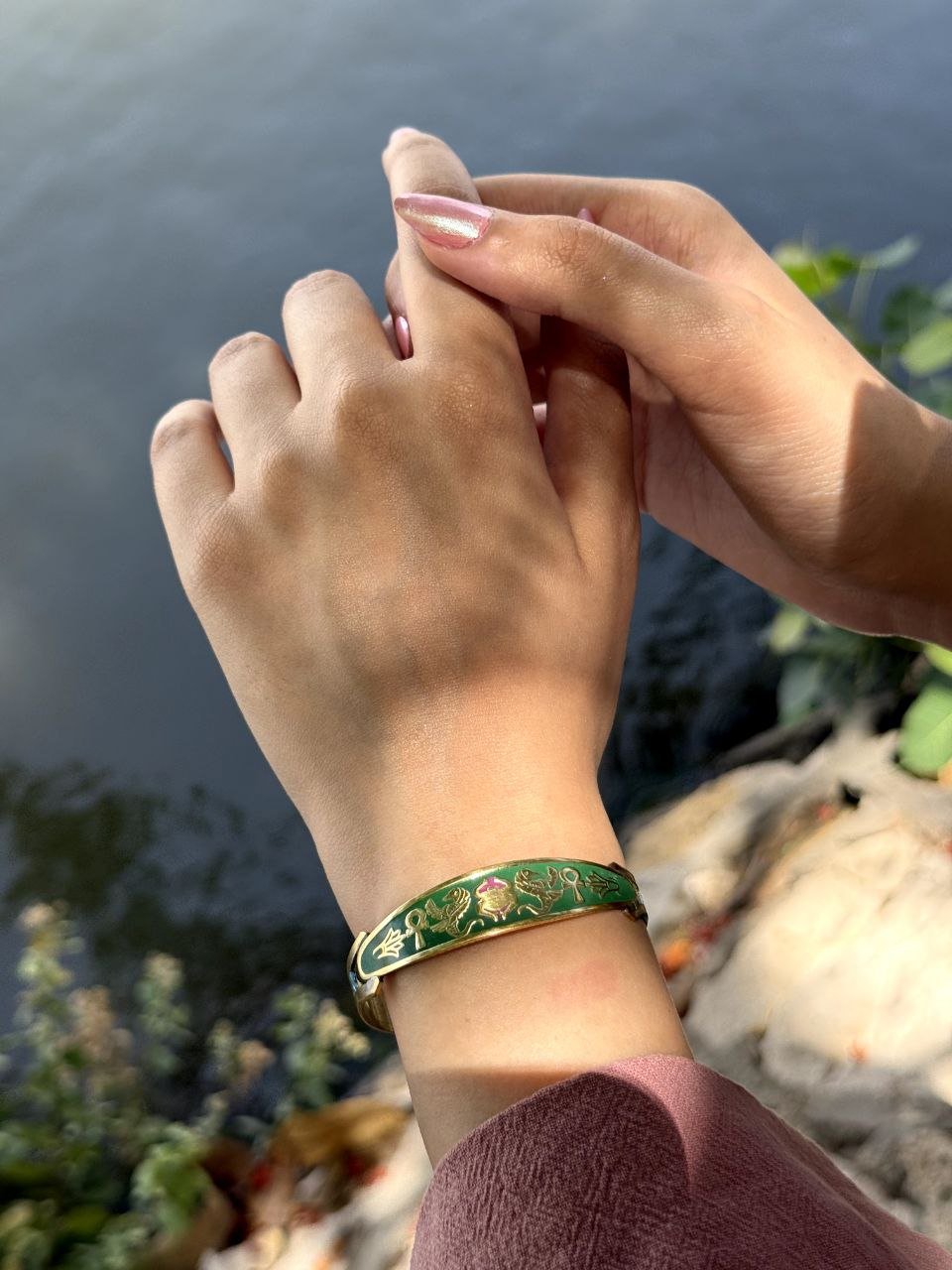 Ayana Bangle - Pure Copper