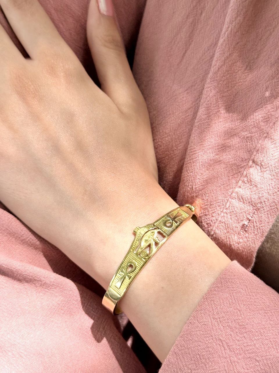 Rawaq Bangle - Pure Copper