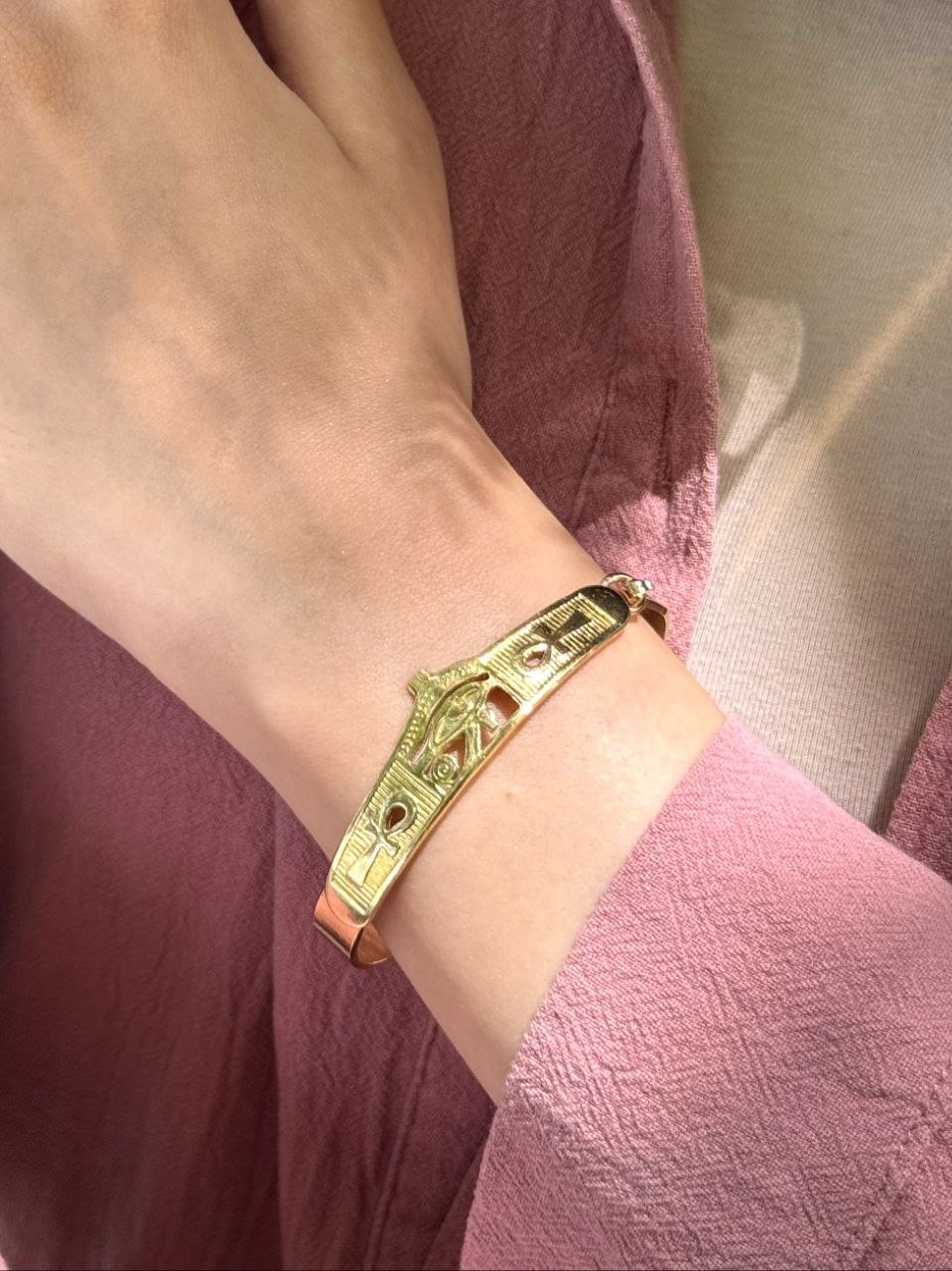 Rawaq Bangle - Pure Copper