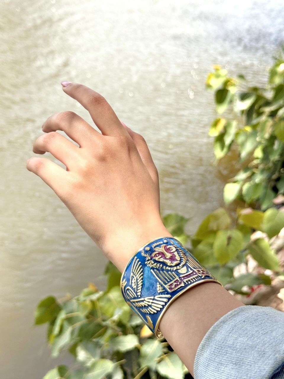 Raneem Bangle - Pure Copper
