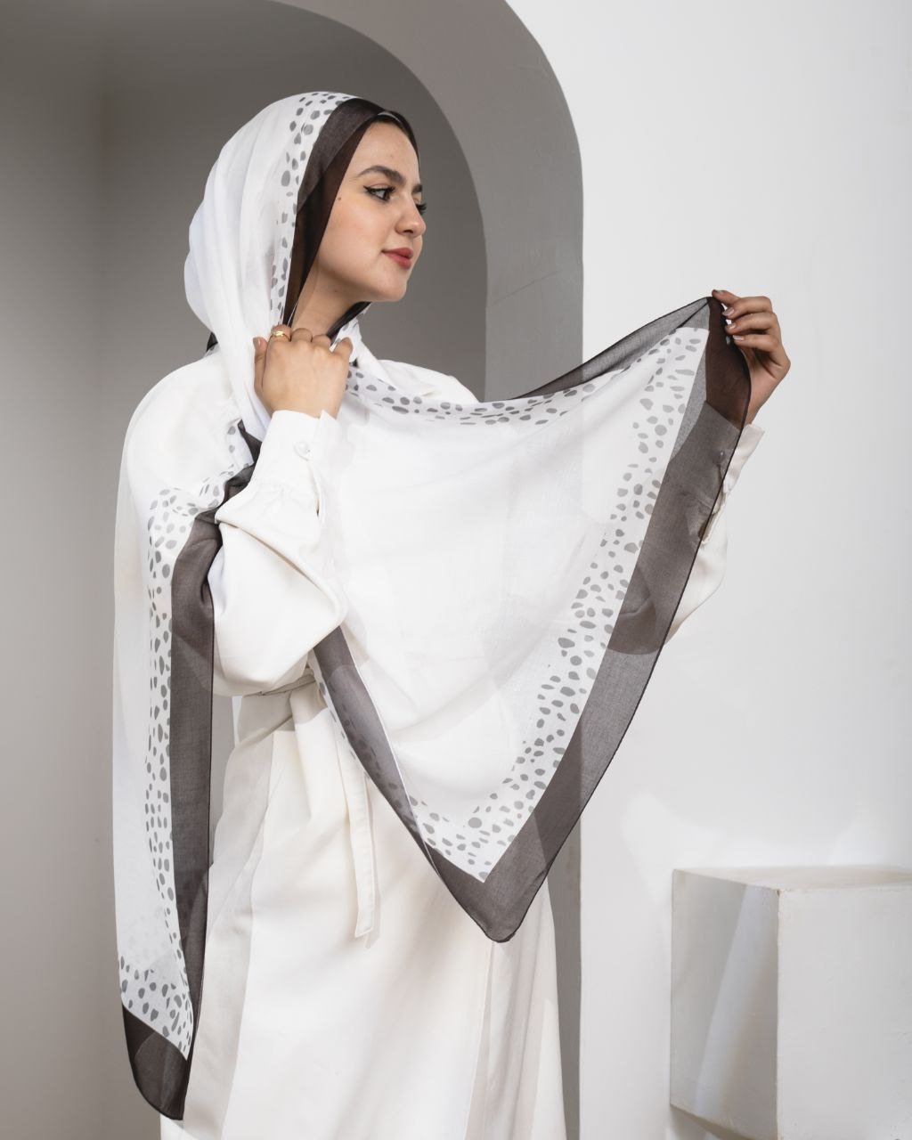Arwa Scarf - Kuwaiti Gauze Scarf