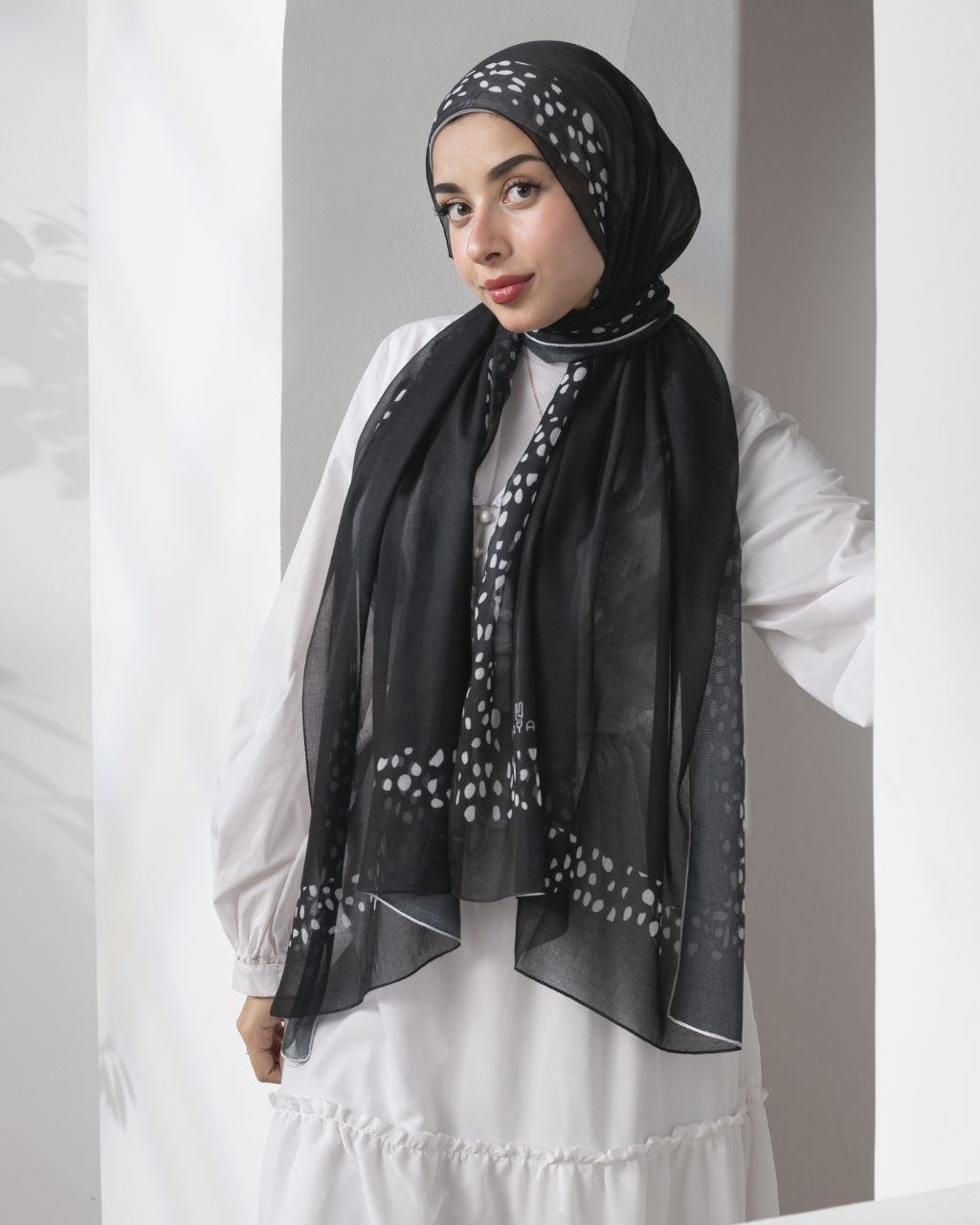 Arwa Scarf - Kuwaiti Gauze Scarf