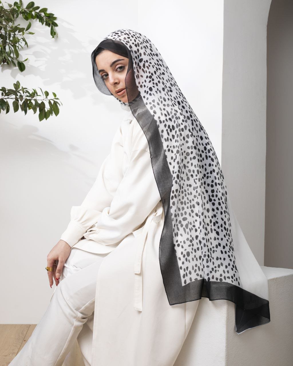 Nada Scarf - Kuwaiti Gauze Scarf