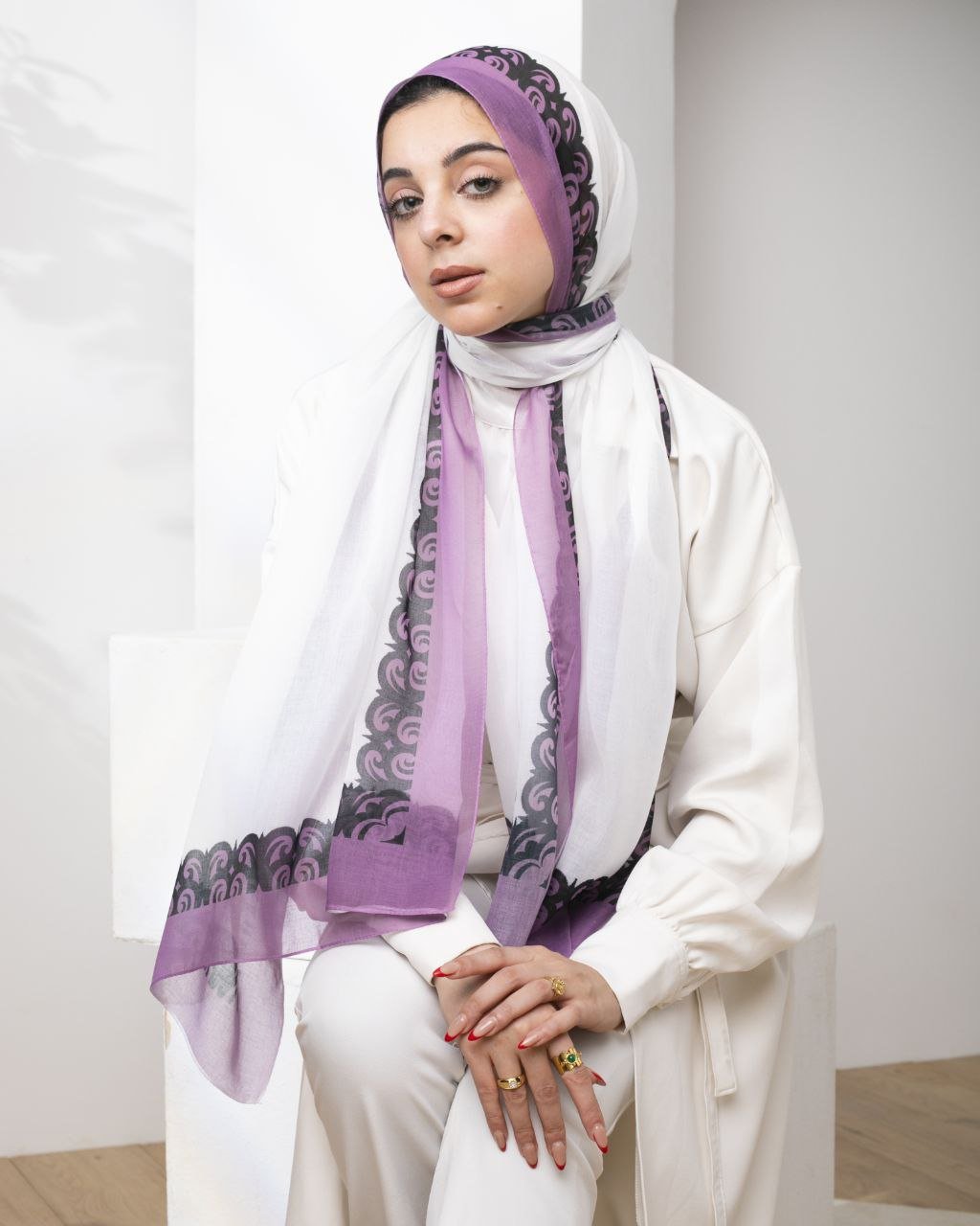 Ritaj Scarf - Kuwaiti Gauze Scarf