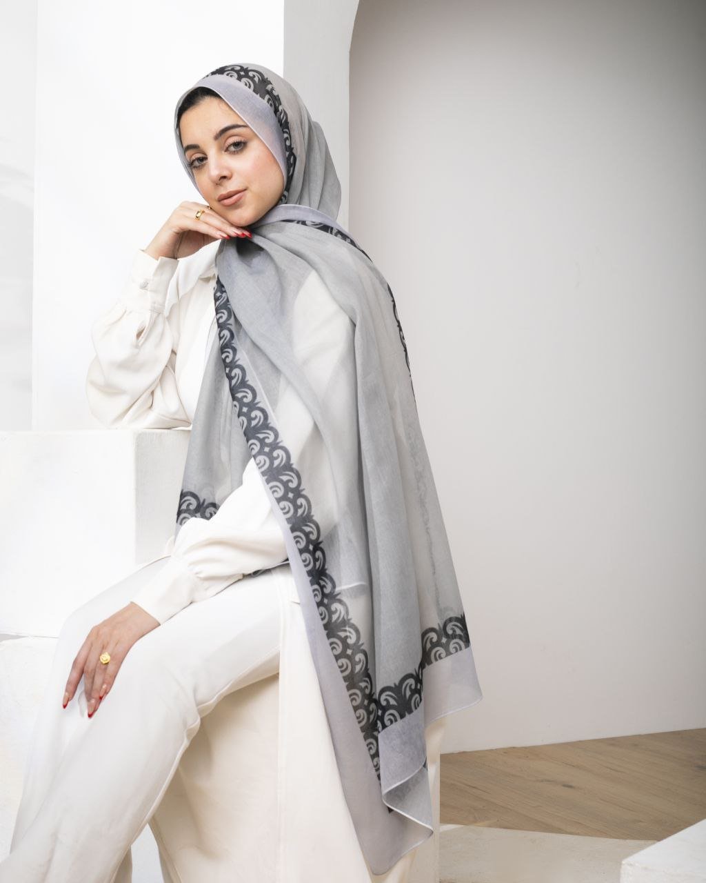 Ritaj Scarf - Kuwaiti Gauze Scarf