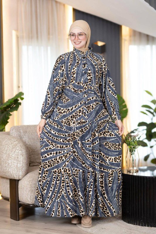 Jalabiya Tiger - Viscose