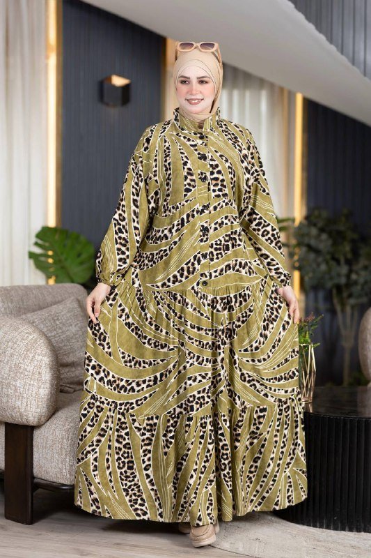 Jalabiya Tiger - Viscose
