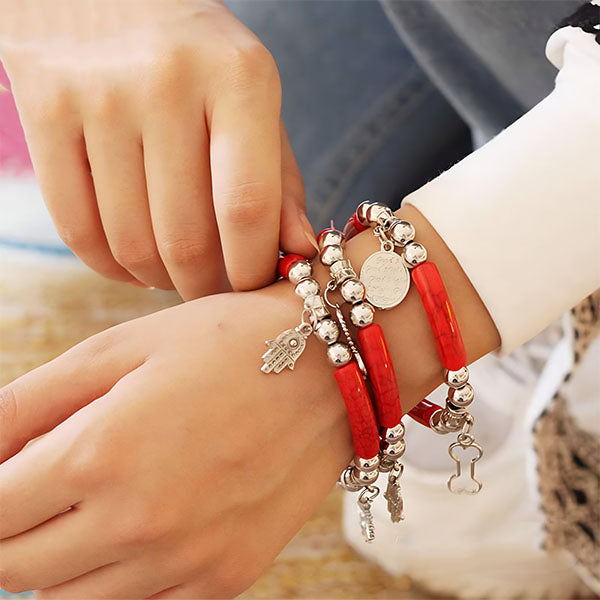 Sabrina Set - Acrylic Bracelets