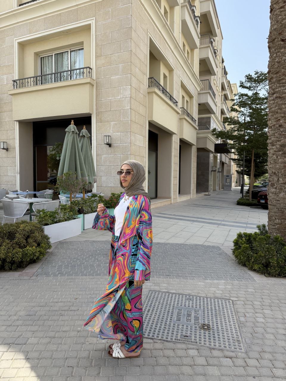 Afnan Casual Suit - Satin