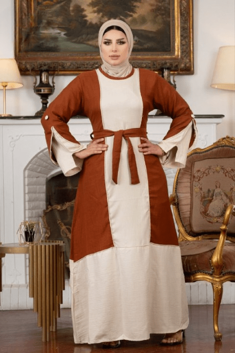 Zahra Abaya - Linen