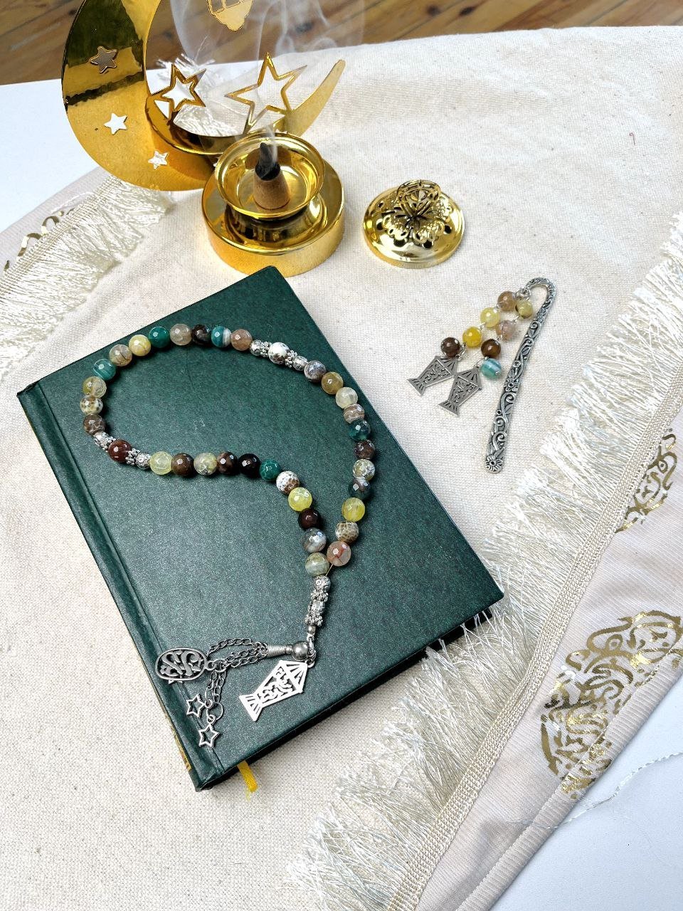 Sara Rosary - Agate Stones