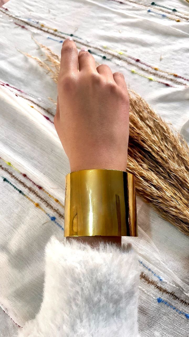 Ishraq Bangle - Pure Copper