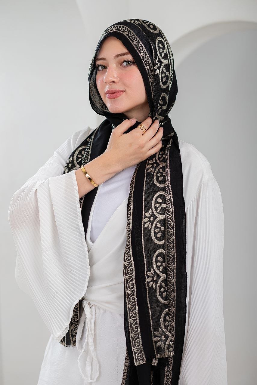 Asmaa Scarf - Iranian linen