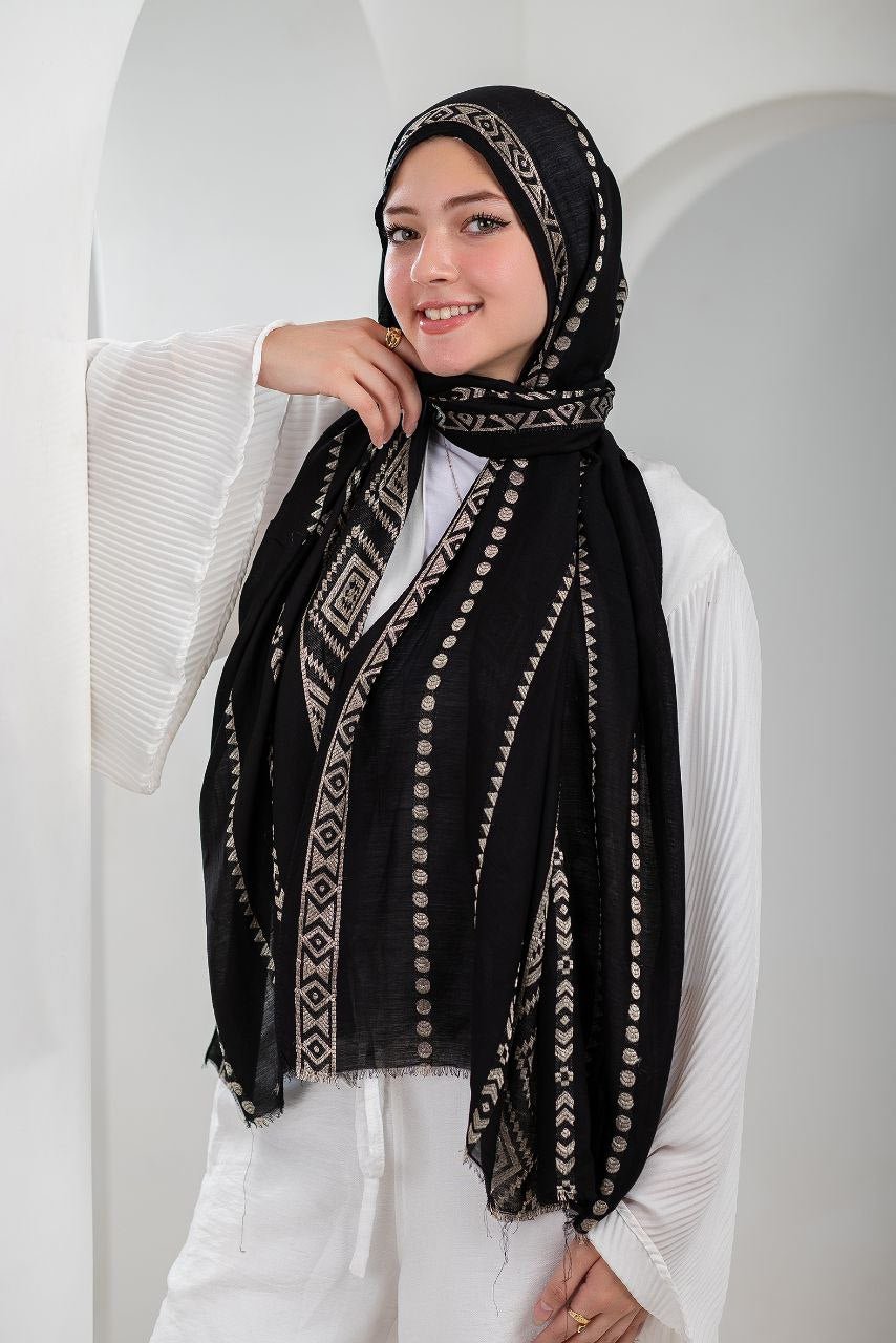Salma Scarf - Iranian linen