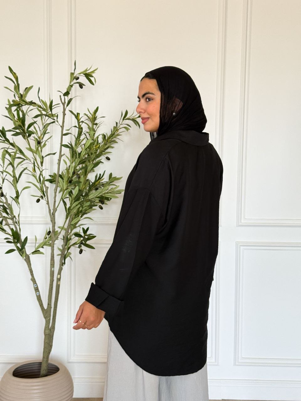 Nadeen Turkish Shirt - Linen