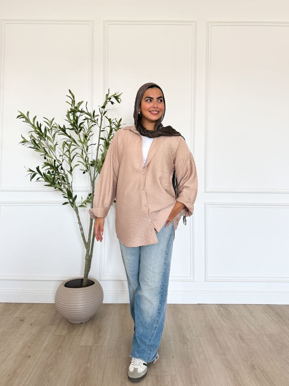 Nadeen Turkish Shirt - Linen