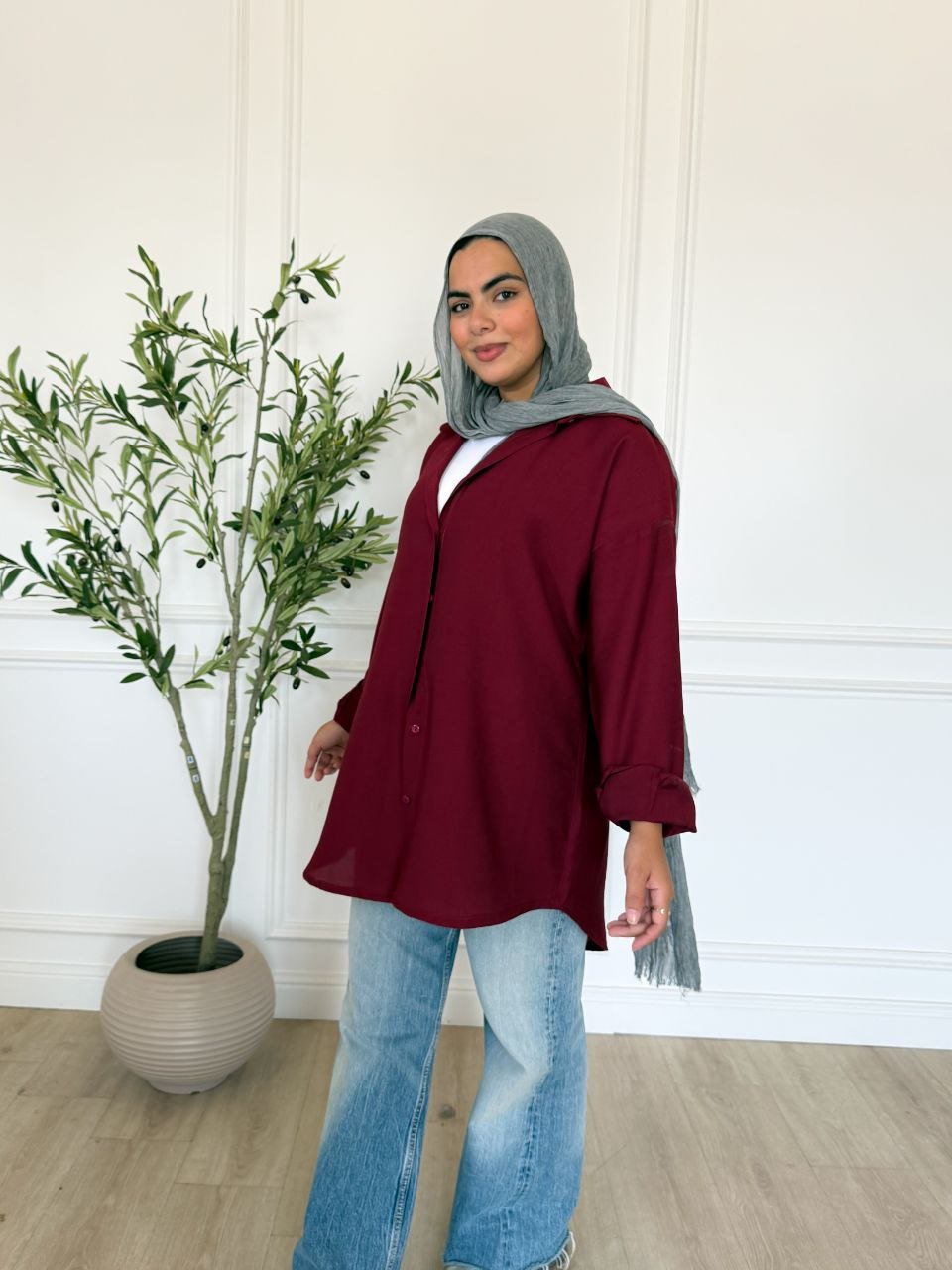 Nadeen Turkish Shirt - Linen