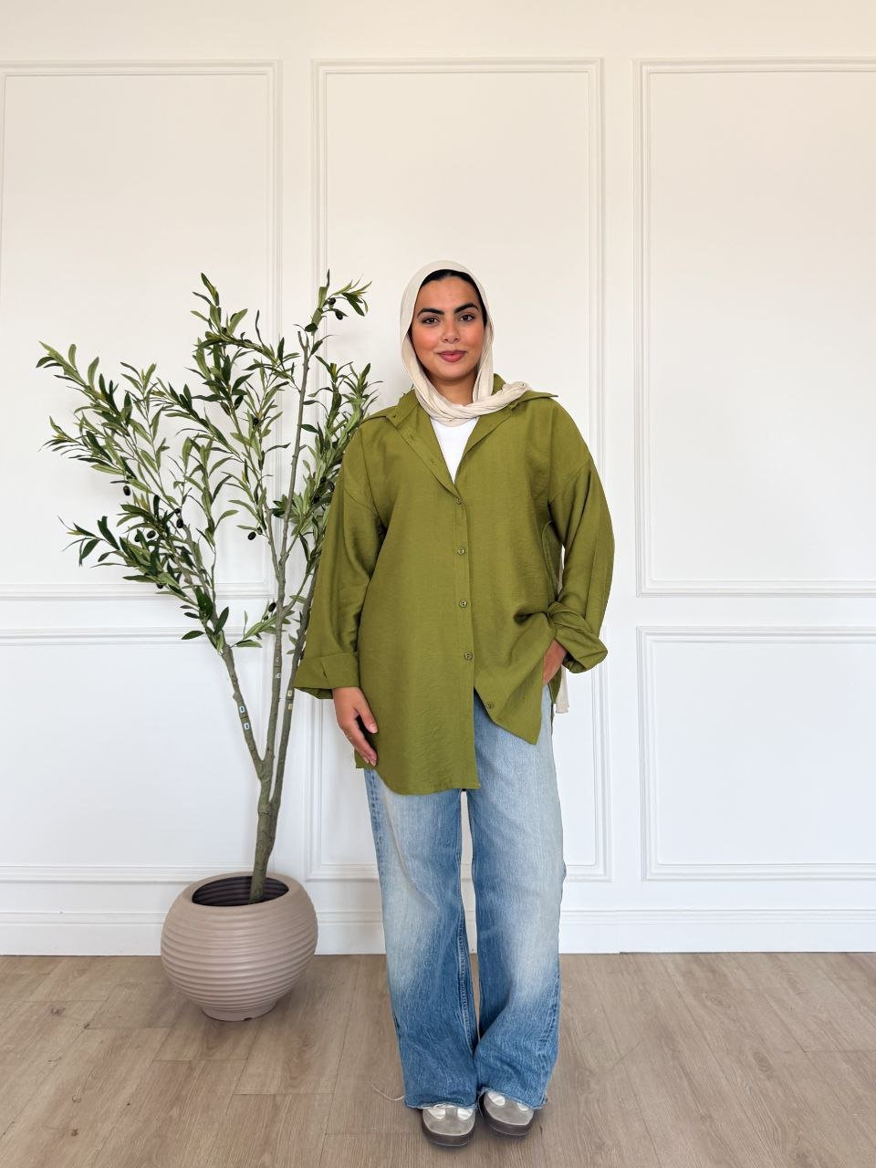 Nadeen Turkish Shirt - Linen