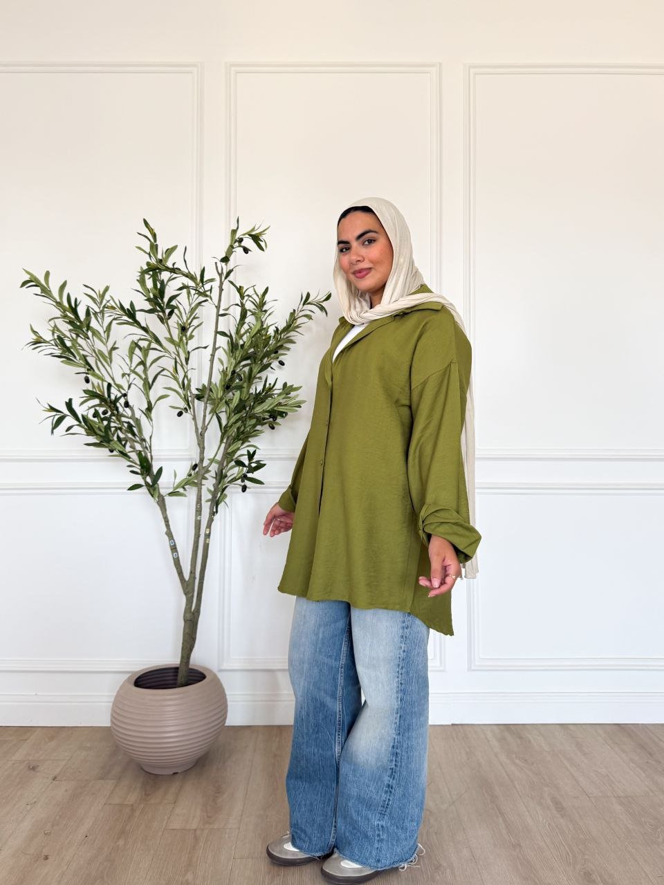 Nadeen Turkish Shirt - Linen