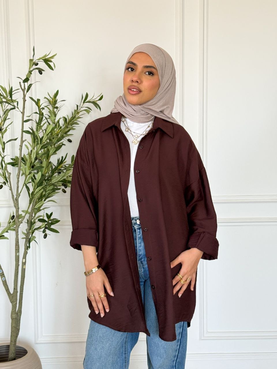Nadeen Turkish Shirt - Linen
