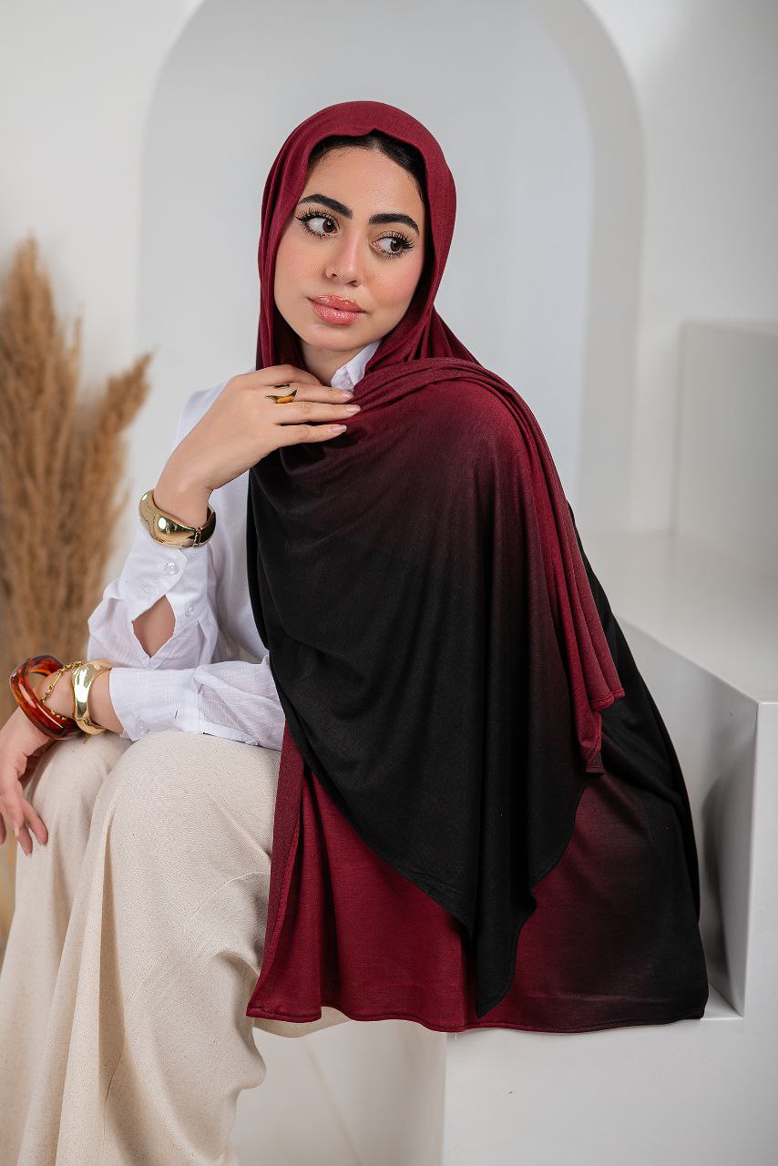 Maha Scarf - Kuwaiti Gel Degrade