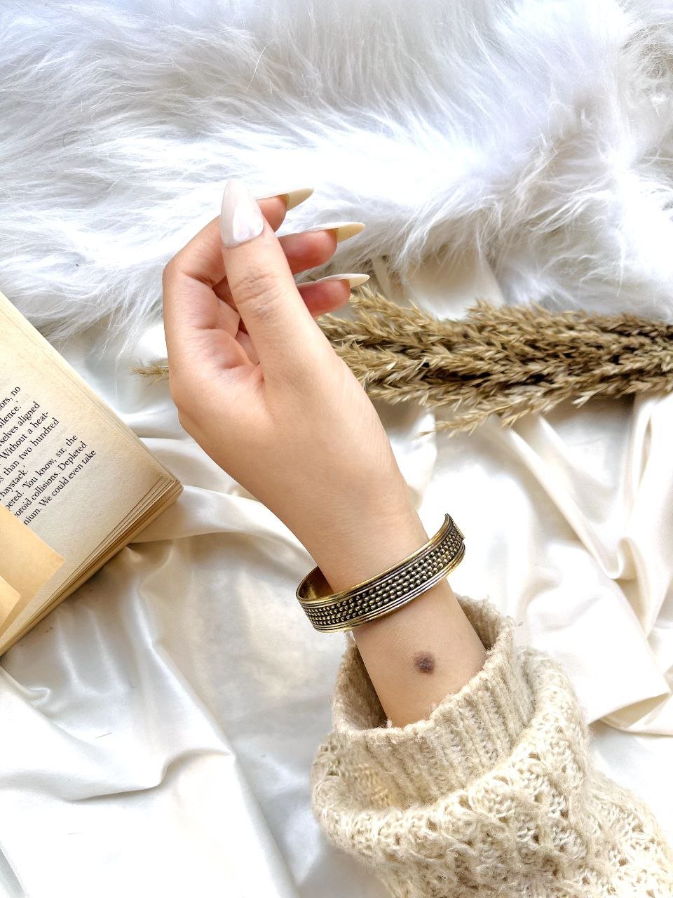 Eliya Bangle - Pure Copper