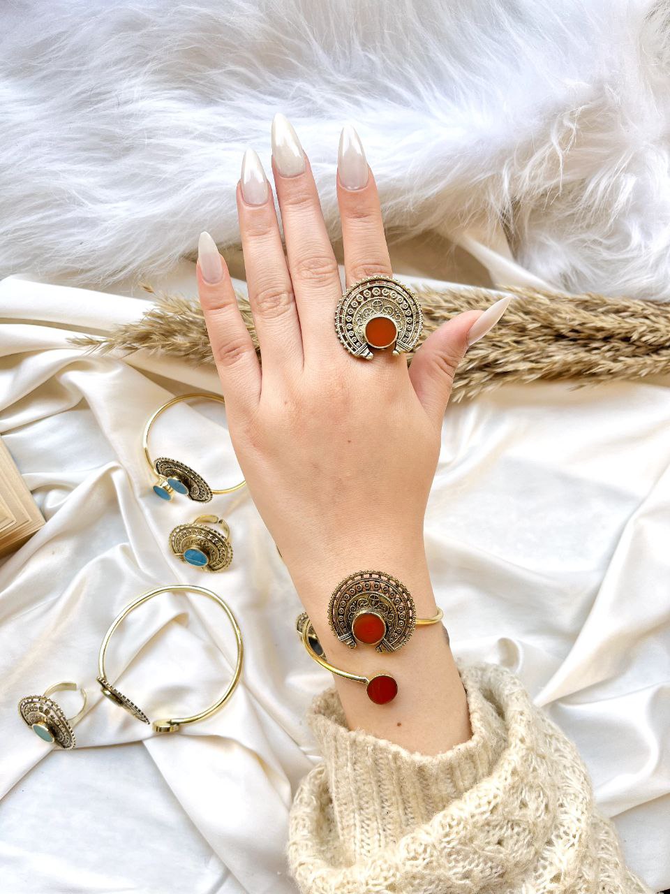 Fayrouz Set – Pure Copper