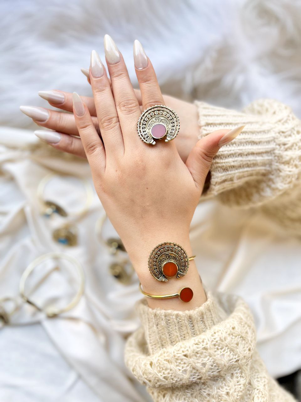 Fayrouz Set – Pure Copper