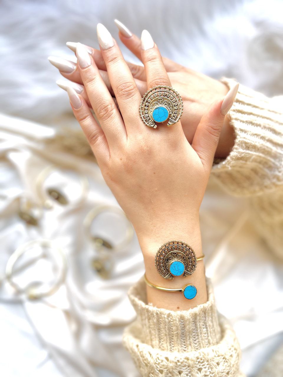Fayrouz Set – Pure Copper