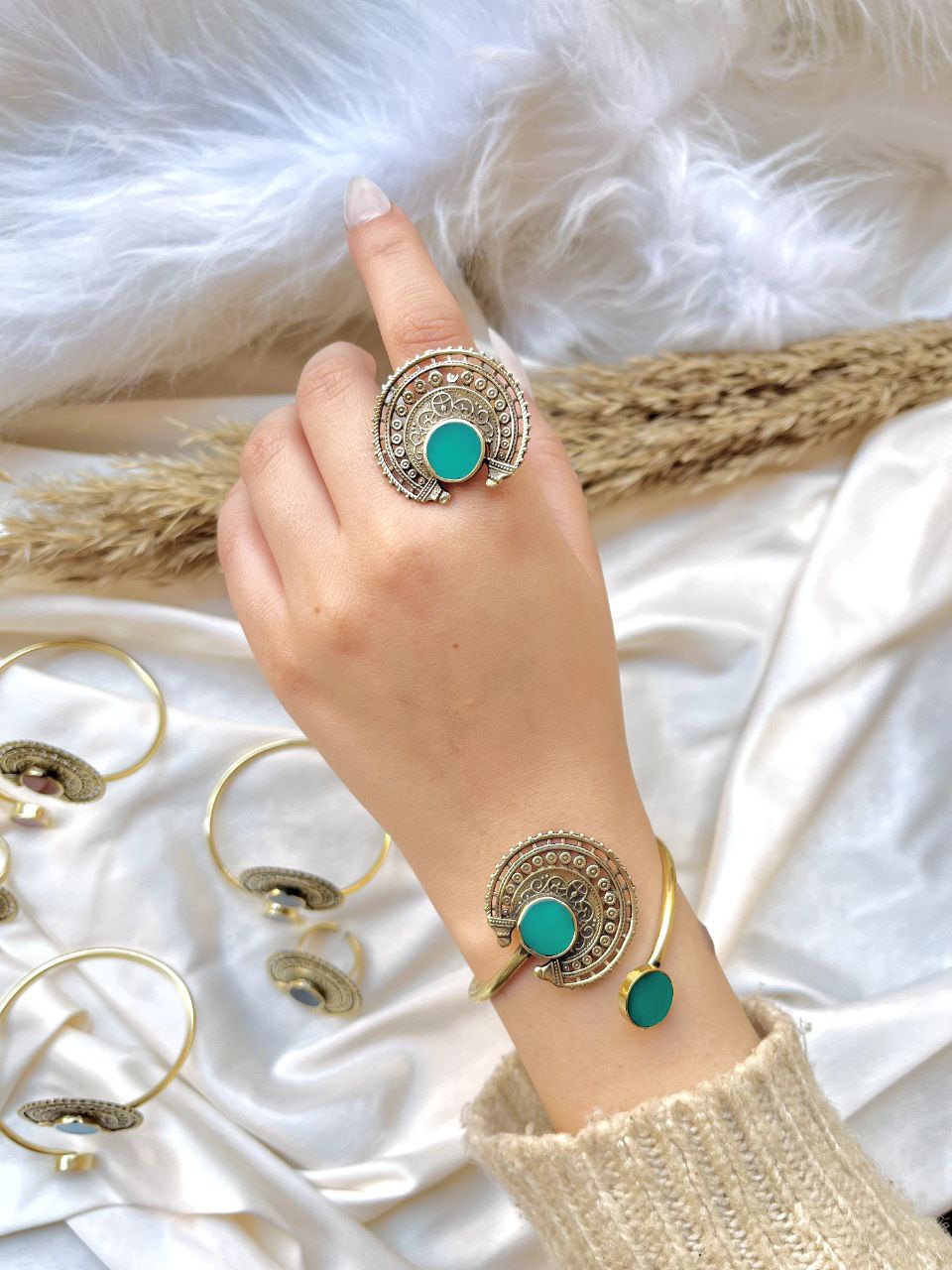 Fayrouz Set – Pure Copper