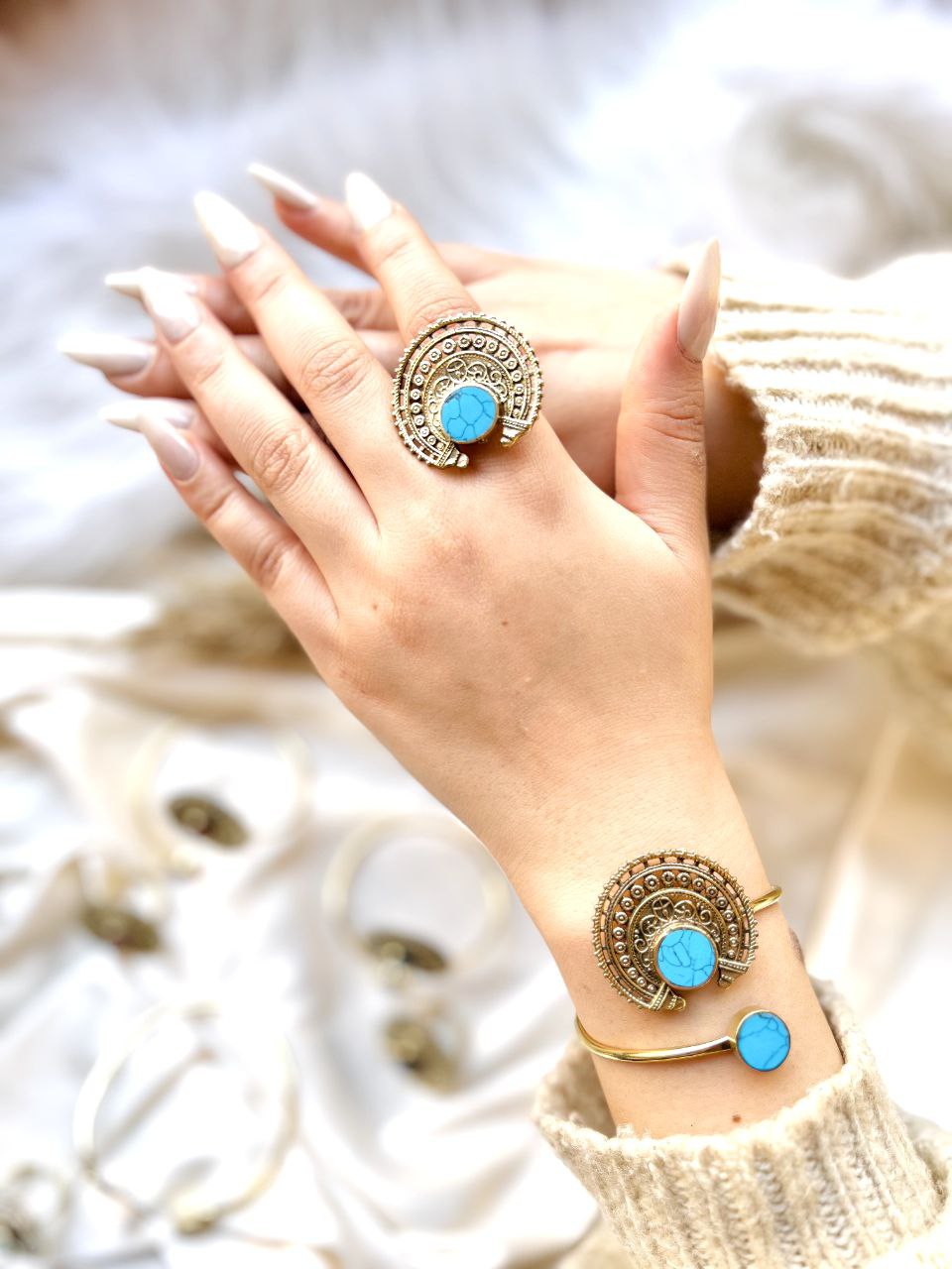 Fayrouz Set – Pure Copper