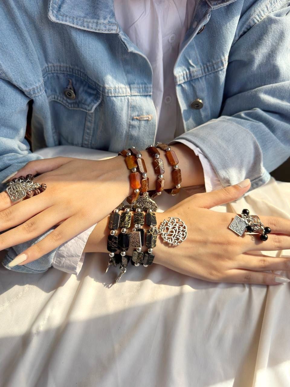 Alaa Unique Set - Acrylic Stones