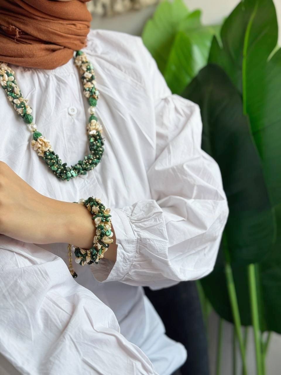 Karmen Set - Agate Stones