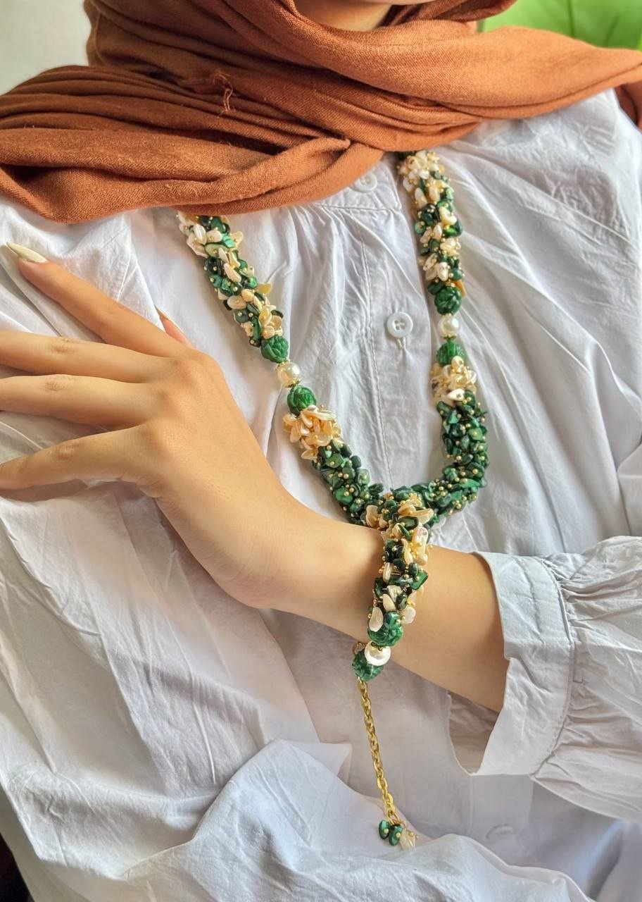 Karmen Set - Agate Stones