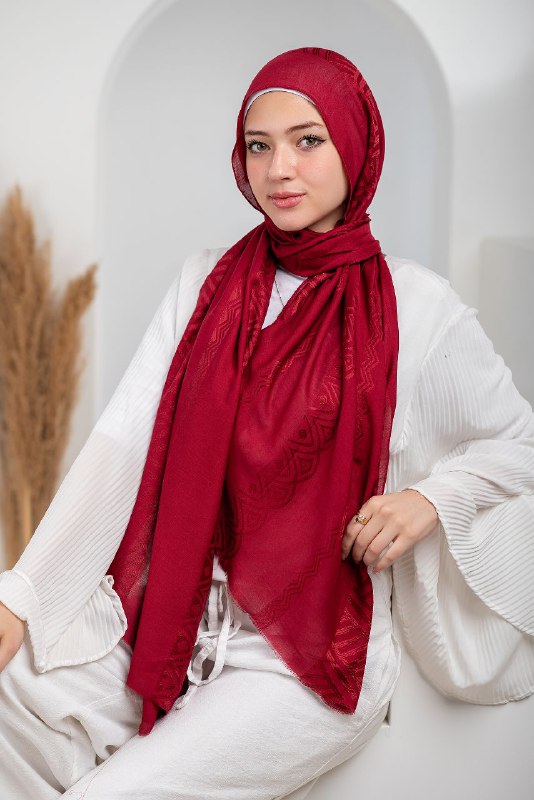 Raneen Scarf - linen Iranian