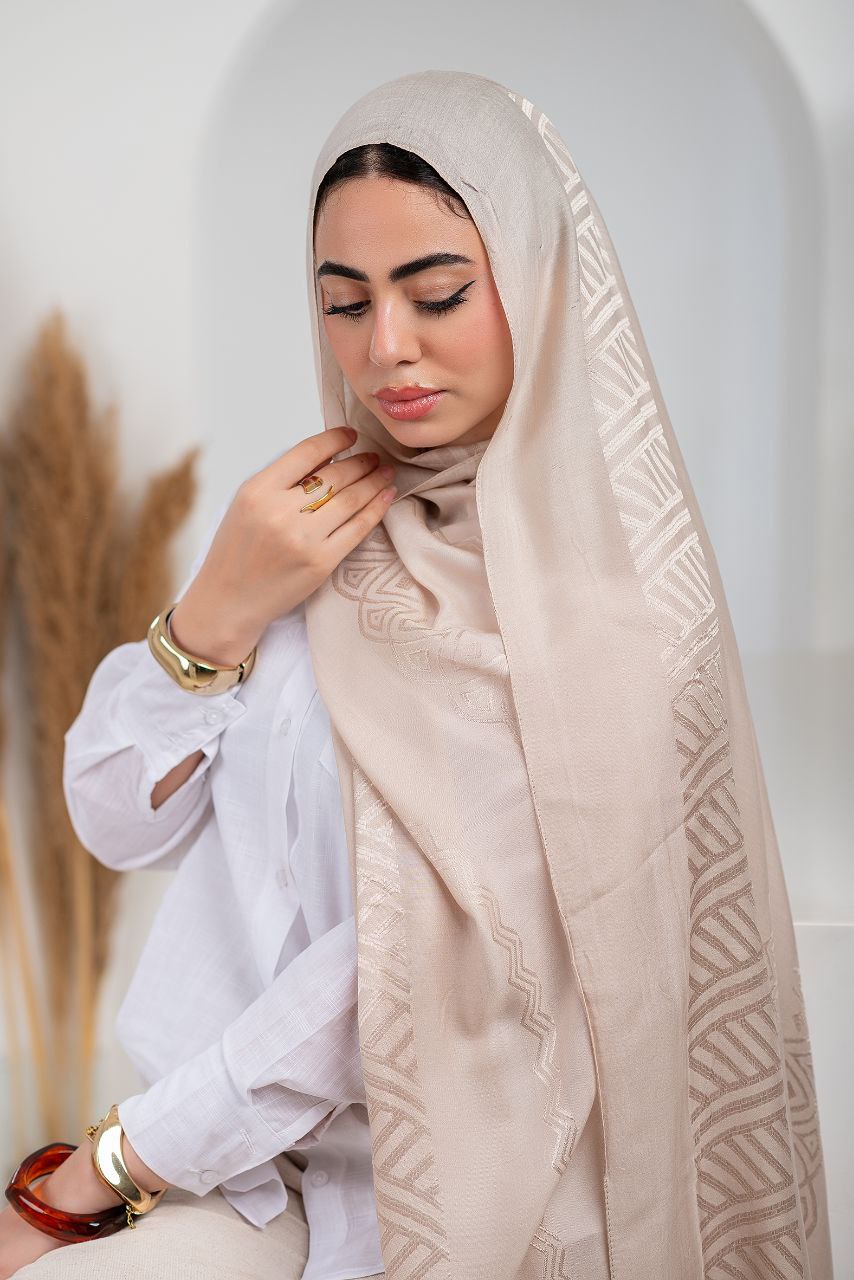 Raneen Scarf - linen Iranian