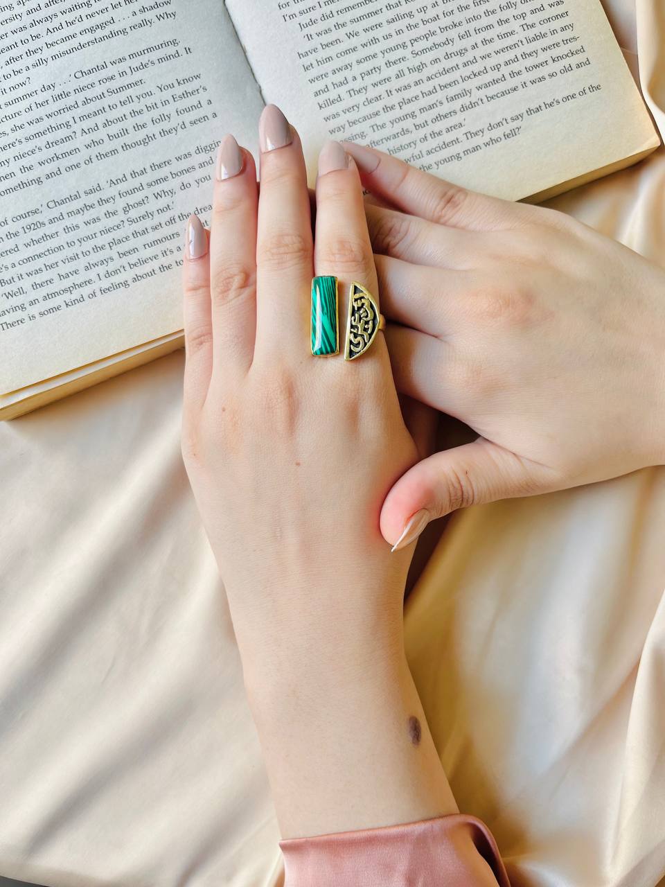 Sanem Ring - Pure Copper