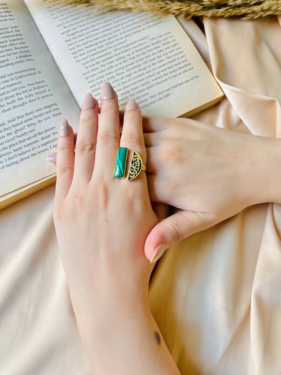 Sanem Ring - Pure Copper
