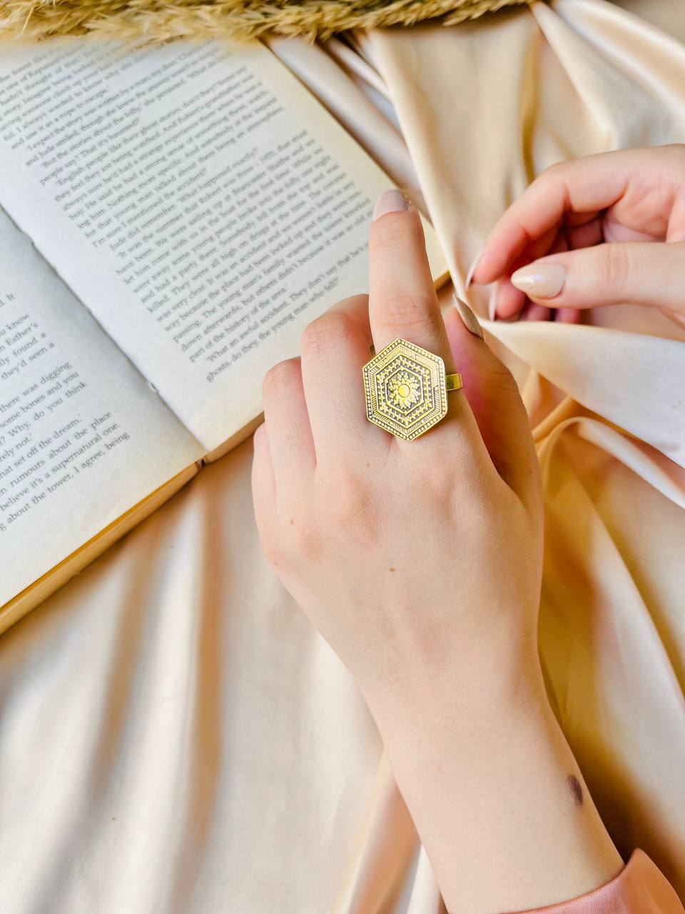 Cagla Ring - Pure Copper