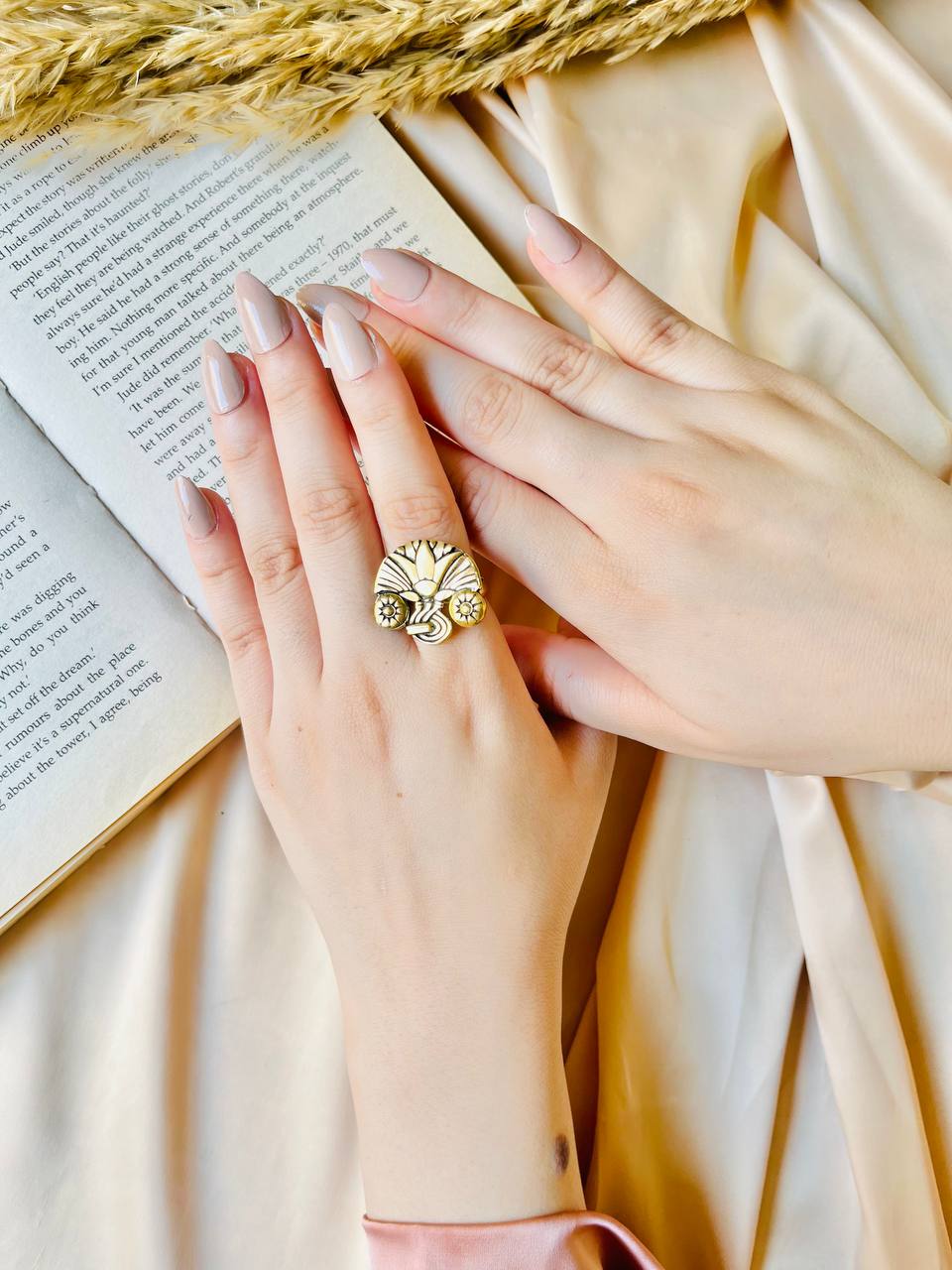Solana Ring - Pure Copper