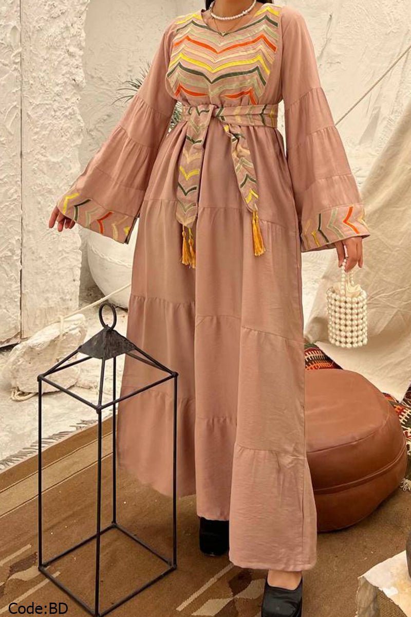 Jasmine Jalabiya - Linen