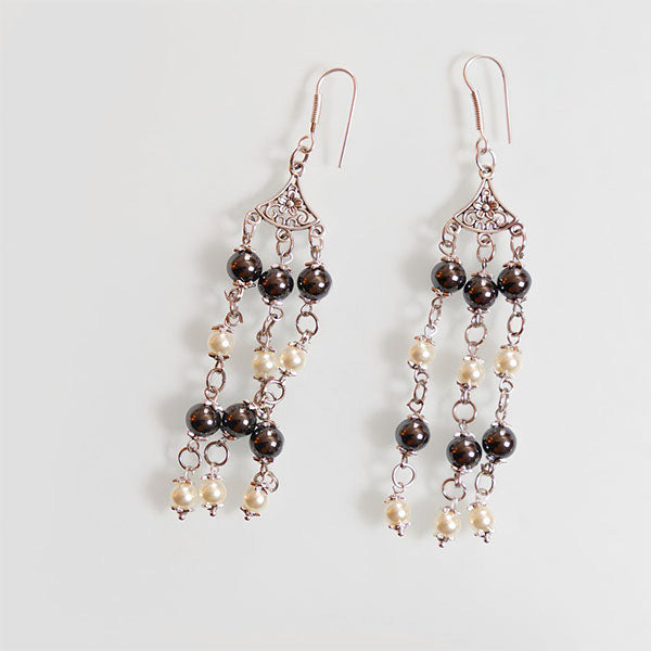 المجموعة الملكية الأنيقة - لؤلؤة مع حجر الهيماتيت